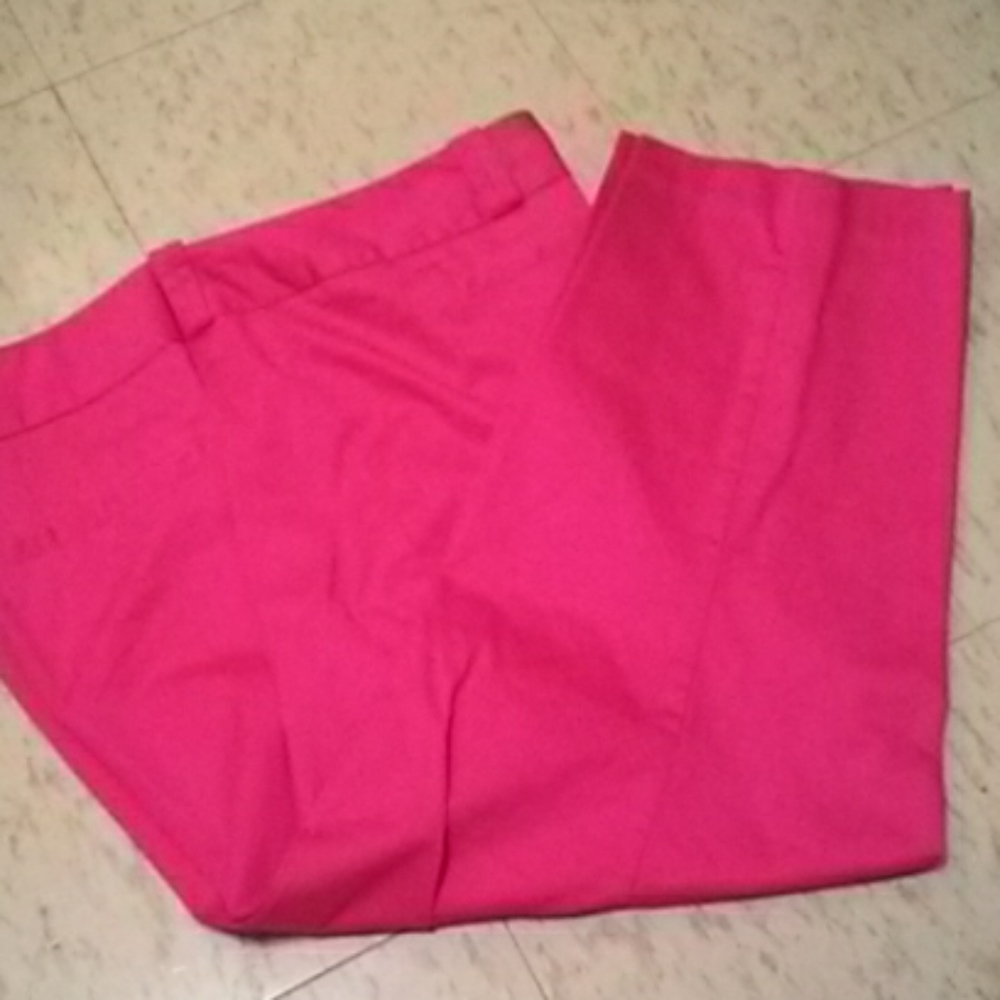 Pink Worthington modern fit pants size 22w